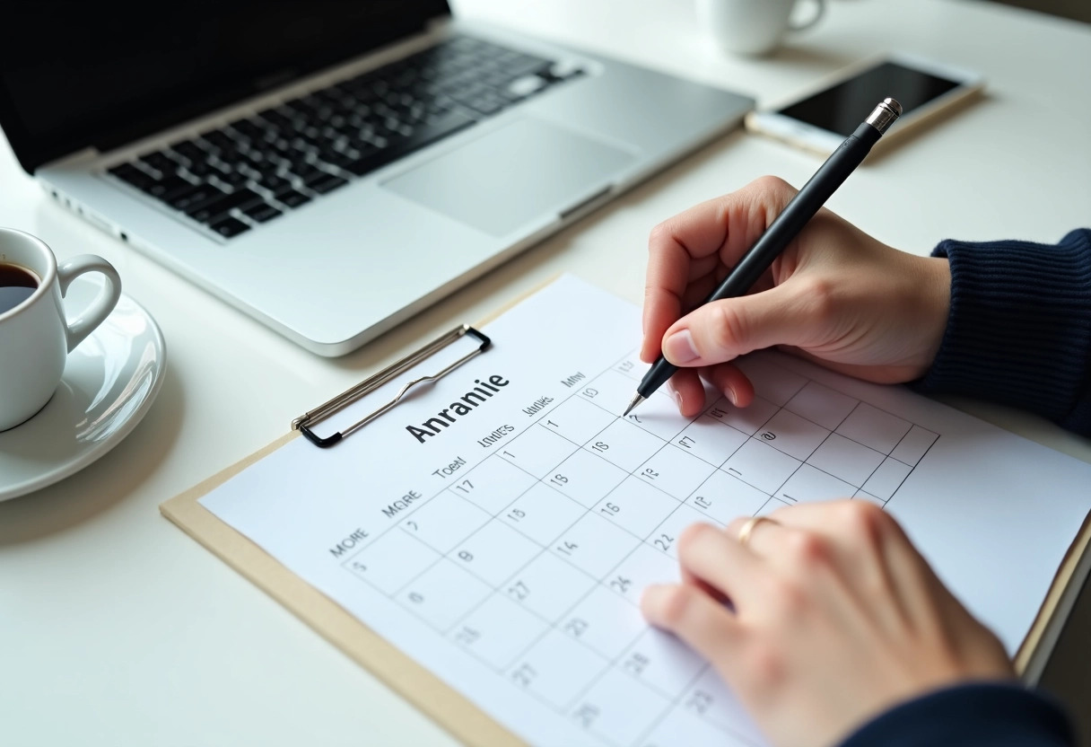 calendrier  bureau